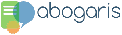 Logo Abogaris, bufete de abogados online